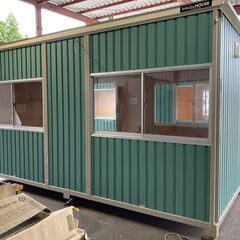 新古ユニットハウス　3坪（右入口）の画像