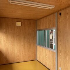 新古ユニットハウス　3坪（右入口）の画像