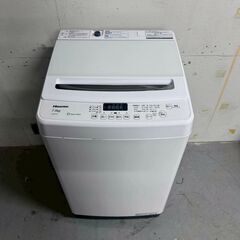 A8137【配達＆取付可能‼】ハイセンス 2019年製 洗濯機 全自動洗濯機 縦型 洗濯機　HW-G75Aの画像