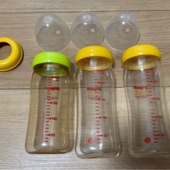 ピジョン 母乳実感 哺乳瓶 プラ1,ガラス2の画像