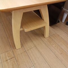 ★リユースのサカイつくば店★TK7053  センターテーブル ナチュラル H36×D42×W95 クリーニング済みの画像