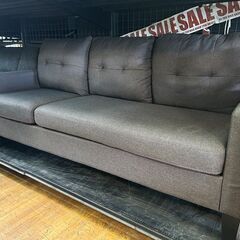 【リサイクルストアスターズ城西店】 【中古品】3人掛けソファ（オットマン付き）の画像