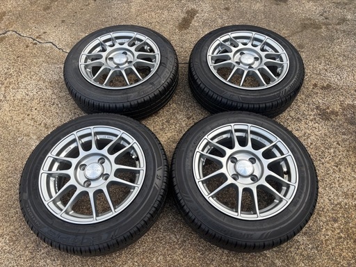 165/65R14 ブリヂストン ホイール付夏タイヤ4本セット