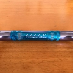 中古品　ホーネット250   ハンドル　EFFEX ウエイト付きの画像