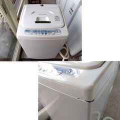 現金特価！ 格安！ 洗濯機 東芝 5.0kg AW-105 2007年製 ホワイト/白 生活 家電 5kg 札幌市 中央区 南12条の画像