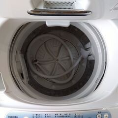 現金特価！ 格安！ 洗濯機 東芝 5.0kg AW-105 2007年製 ホワイト/白 生活 家電 5kg 札幌市 中央区 南12条の画像