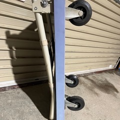 折りたたみ式台車　プラスチック台車　四輪キャスターの画像