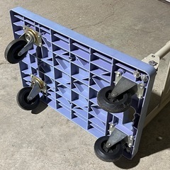 折りたたみ式台車　プラスチック台車　四輪キャスターの画像