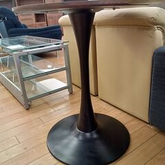 ★リユースのサカイつくば店★TK7055  カウンターテーブル ブラウン H73×D61×W61 クリーニング済みの画像