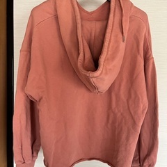 OZOC サーモンピンク　パーカー　サイズ38の画像