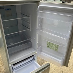 中古品☆SHARPノンフロン冷蔵庫SJ-PD17X-N☆2ドア冷凍冷蔵庫☆2013年製☆プラズマクラスター☆生活家電☆小さめ冷蔵庫167Lの画像