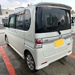即乗可能！タントカスタムRS 後期 4WDターボ！車検あり！の画像