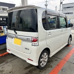 即乗可能！タントカスタムRS 後期 4WDターボ！車検あり！の画像