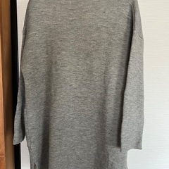 イーハイフン　カーディガン　グレー　フリーサイズの画像