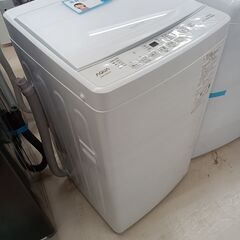 リユースのサカイ栃木店★ジモティ割あり★ AQUA 洗濯機 AQW-S50E3 5kg 23年製 動作確認／クリーニング済み TC11338の画像