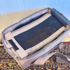 【譲ります】小動物用 キャリーバッグ（中敷きトレイ付き）の画像