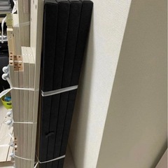 【美品】MODERN DECOセミダブルベット　アッシュホワイトの画像