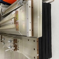 【美品】MODERN DECOセミダブルベット　アッシュホワイトの画像