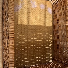 ラタン　シェルフの画像