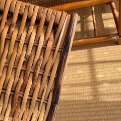 ラタン　シェルフの画像