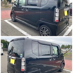 車検たっぷり❗️N BOX❗️両側パワスラ❗️人気の黒❗️Bluetooth❗️の画像