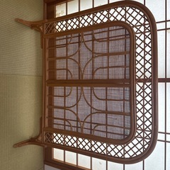 衝立　籐　の画像