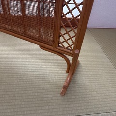 衝立　籐　の画像