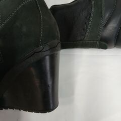 【中古品・傷や汚れあり】Timberland編み上げロングブーツ／A0045Mの画像