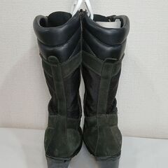 【中古品・傷や汚れあり】Timberland編み上げロングブーツ／A0045Mの画像