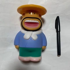 非売品　meiji カールおじさん　貯金箱の画像