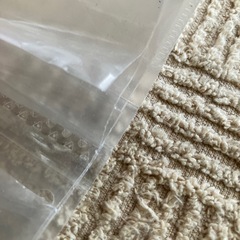 クリアファイル　ミニ　カードや紙の保険資格確認書などに　※使用感ありの画像