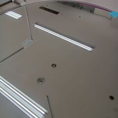 リユースのサカイ栃木店★ジモティ割あり★ Franc Franc サイドテーブル ホワイト W42.5×D42.5×H51 クリーニング済み TC11341の画像