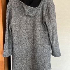 INGNI 黒とグレー　ロングカーディガン　Mサイズの画像