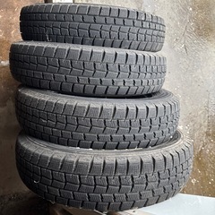 スタッドレスタイヤ　145/80R13 ダンロップWM01の画像