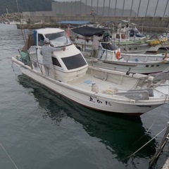 長崎発 走行動画船体動画あり アワー2300時間平成９年進水最大１３０馬力 最高２３ノット GPS魚探付 係留続行できます 陸送、海航しますの画像