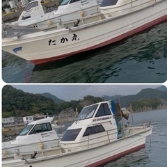 長崎発 走行動画船体動画あり アワー2300時間平成９年進水最大１３０馬力 最高２３ノット GPS魚探付 係留続行できます 陸送、海航しますの画像