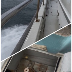 長崎発 走行動画船体動画あり アワー2300時間平成９年進水最大１３０馬力 最高２３ノット GPS魚探付 係留続行できます 陸送、海航しますの画像