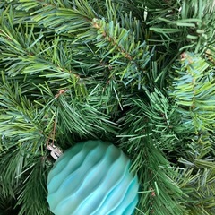 クリスマス フェイクグリーン　スワッグ　ガーランド デコレーション　インテリア　X’Mas飾り　オーナメントの画像