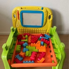 top tots 2in1 アクティビティテーブル ドライブテーブルの画像