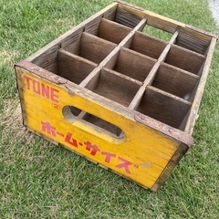 コカコーラ　木箱の画像