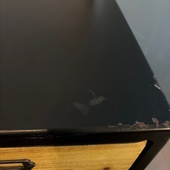 ビンテージ風デスク&チェアセットの画像