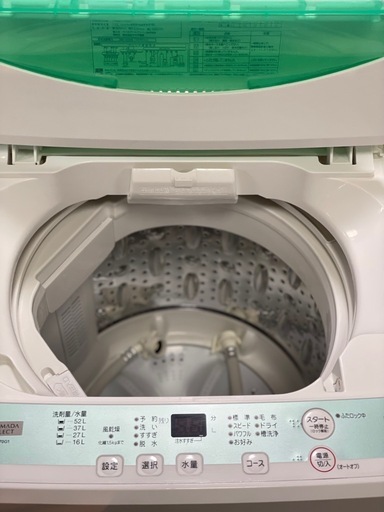 送料・設置込み可　洗濯機　7kg ヤマダ電機　2019年【分解クリーニング済み】