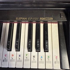 【訳あり】日本コロンビア エレピアン ELEPIAN EP-1500  88鍵 電子ピアノ columbiaの画像