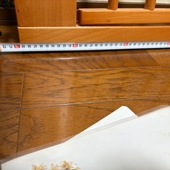 木製ベビーゲート　柵の画像