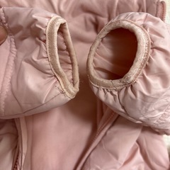 ベビーギャップ アウター カバーオール　ピンク 70サイズの画像