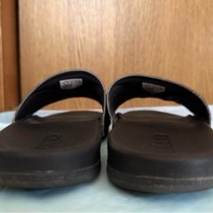 adidas サンダル黒の画像