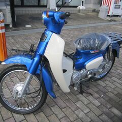 格安訳アリ車両？HONDA希少スーパーカブ１１０入荷致しました！リフレッシュメンテナンス済みです。グリントウェーブブルーメタリック！の画像