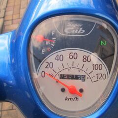 格安訳アリ車両？HONDA希少スーパーカブ１１０入荷致しました！リフレッシュメンテナンス済みです。グリントウェーブブルーメタリック！の画像