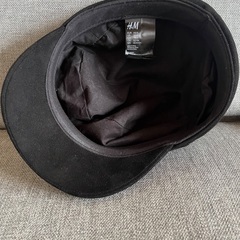 H&M キャスケット　Sサイズ　黒の画像