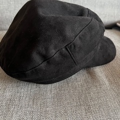 H&M キャスケット　Sサイズ　黒の画像